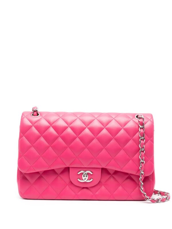 CHANEL  Jumbo leather shoulder bag